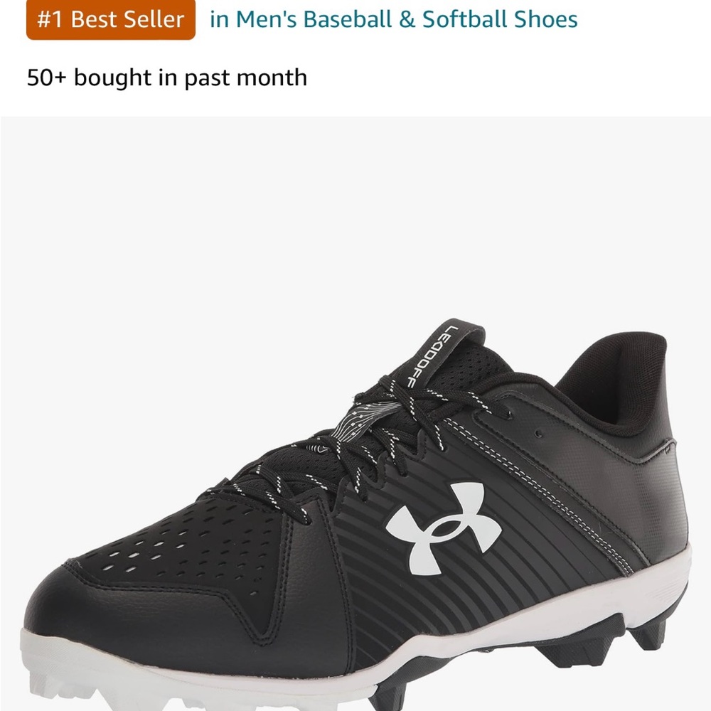 Under armor baseball Rubber Cleats New